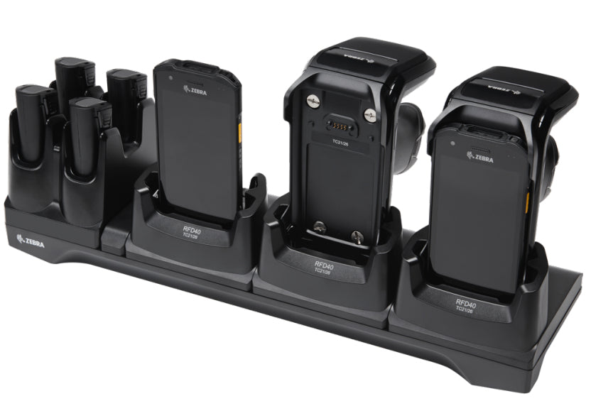 Zebra CRD3S4TRFD40TC2XCOM1 mobile device charger Mobile computer, RFID reader Black AC Indoor
