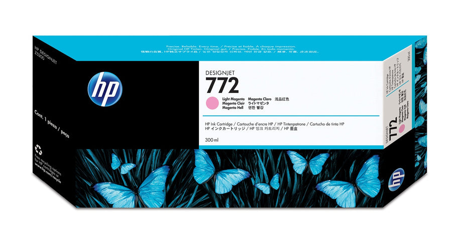 HP CN631A/772 Ink cartridge light magenta 300ml for HP DesignJet Z 5200