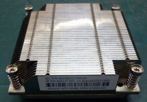 HPE 676952-001 computer cooling system Processor Heatsink/Radiator