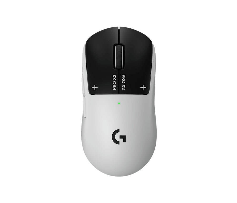 Logitech G PRO X2 SUPERSTRIKE mouse Gaming Right-hand RF Wireless + USB Type-C Optical 44000 DPI