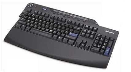 Lenovo FRU89P8751 keyboard RF Wireless Spanish Black