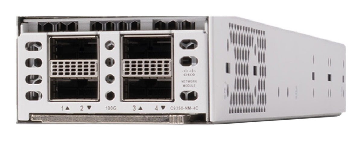 Cisco C9350-NM-4C network switch module Gigabit Ethernet, 40 Gigabit Ethernet, 100 Gigabit Ethernet