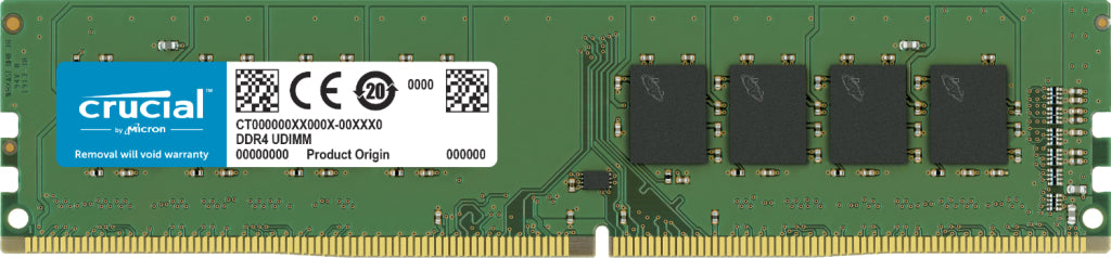 Crucial Pro CP16G4DFRA32A memory module 16 GB 1 x 16 GB DDR4 288-pin DIMM