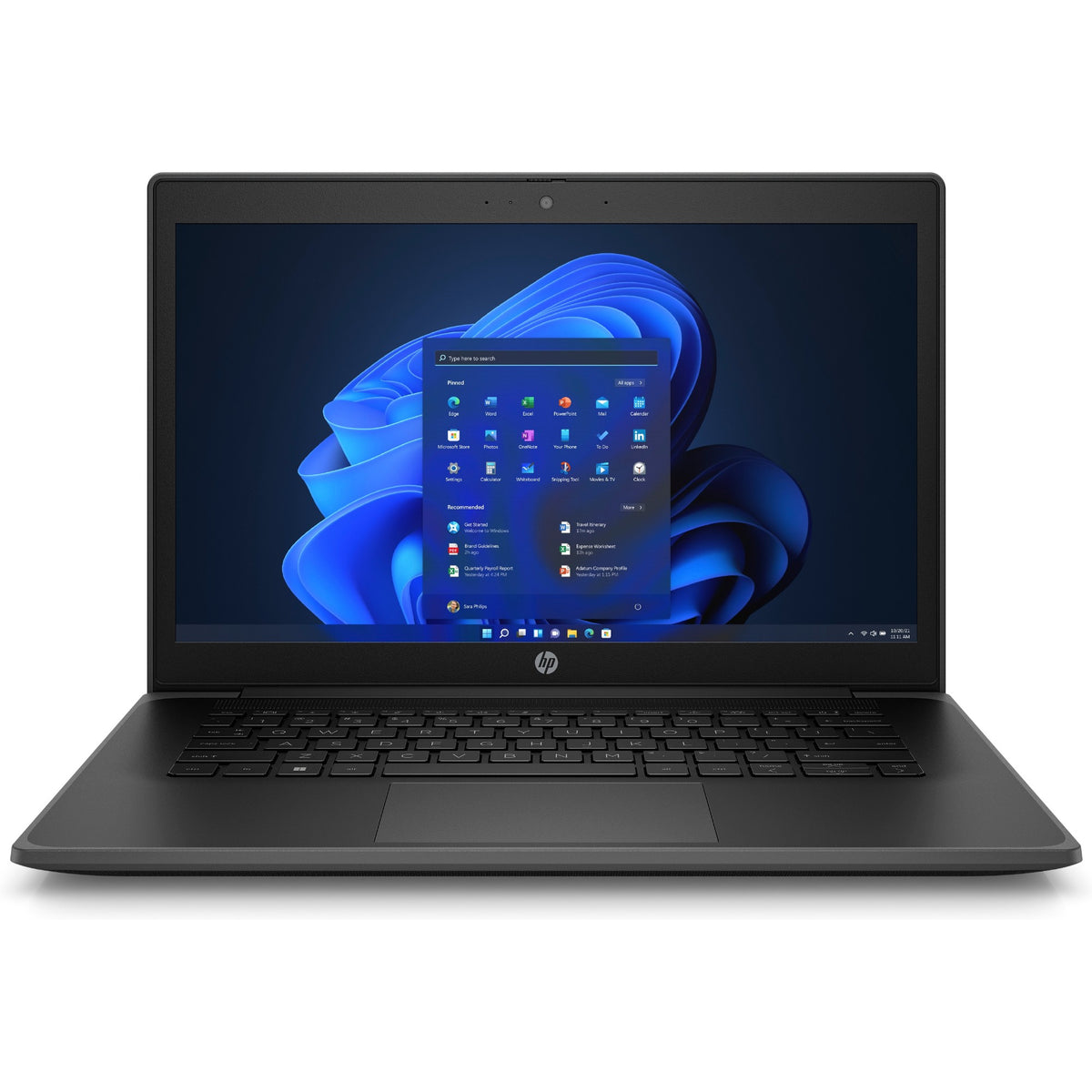 HP ProBook Fortis G9 Intel� Celeron� N N5100 Laptop 35.6 cm (14") HD 4 GB DDR4-SDRAM 128 GB SSD Wi-Fi 6 (802.11ax) Windows 11 Pro Black