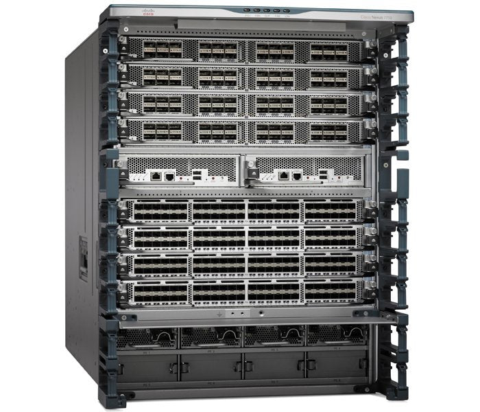 Cisco N77-C7710 network equipment chassis 14U Grey