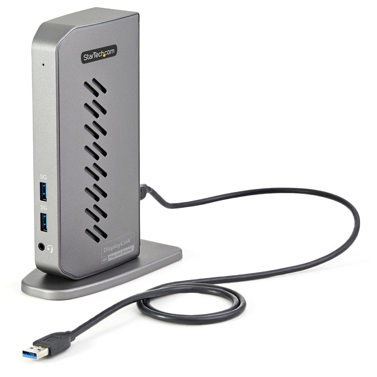 StarTech.com USB-C USB-A Dock - Hybrid Universal USB 3.0 Docking Station for USB-C or USB-A Laptop - Dual Monitor 4K 60Hz HDMI/DisplayPort - 6x USB-A, GbE - USB 5Gbps - Windows/Mac