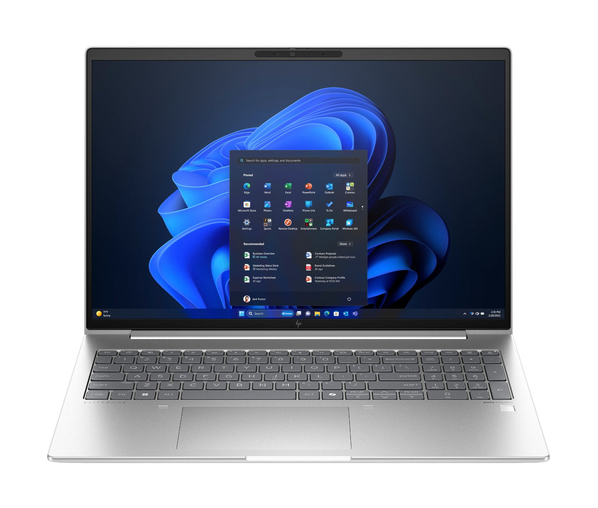 HP EliteBook 660 16 inch G11 Notebook PC Intel Core Ultra 5 125U Laptop 40.6 cm (16") WUXGA 16 GB DDR5-SDRAM 512 GB SSD Wi-Fi 6E (802.11ax) Windows 11 Pro AI PC Silver
