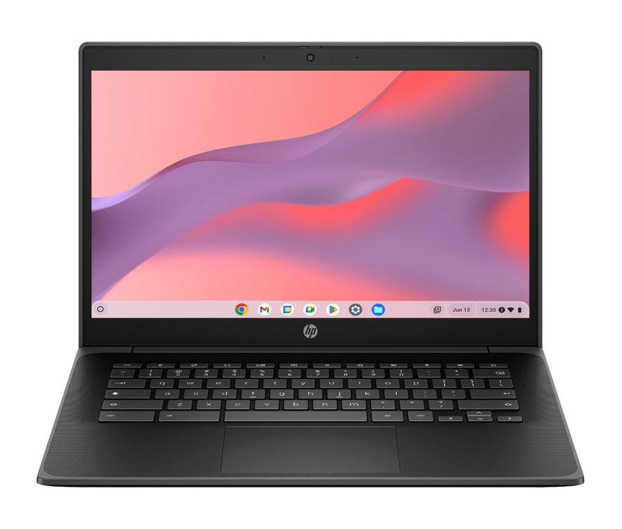 HP Fortis G11 Intel� N N100 Chromebook 35.6 cm (14") Full HD 4 GB LPDDR5-SDRAM 32 GB eMMC Wi-Fi 6E (802.11ax) ChromeOS Black