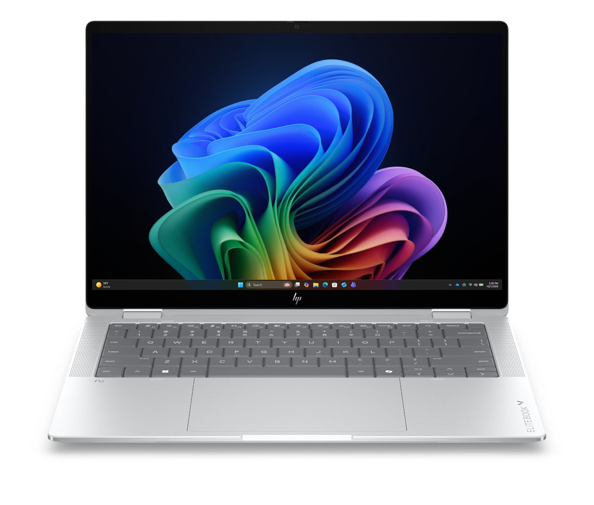 HP E37P0EA laptop Copilot+ PC Hybrid (2-in-1) 35.6 cm (14") Touchscreen WUXGA 32 GB LPDDR5x-SDRAM 512 GB SSD Wi-Fi 7 (802.11be) Windows 11 Pro Silver
