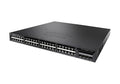 Cisco Catalyst 3650-48PD-S Network Switch, 48 Gigabit Ethernet (GbE) PoE+ Ports, two 10 G and two 1 G Uplinks, 640WAC Power Supply, 1 RU, Enhanced Limited Lifetime Warranty (WS-C3650-48PD-S)
