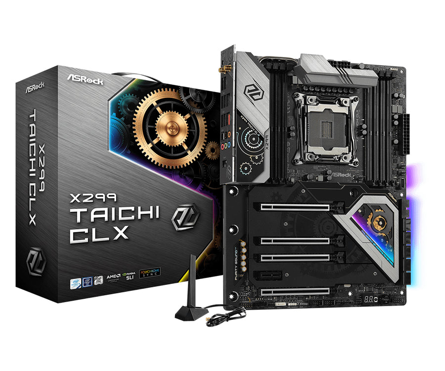 Asrock X299 Taichi CLX Intel® X299 LGA 2066 (Socket R4) ATX