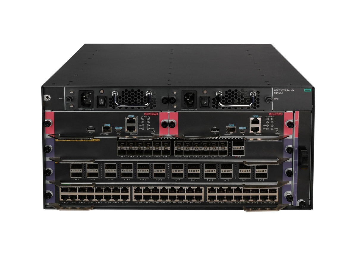 HPE Networking Comware Switch Chassis Ethernet 3 slots 7503X