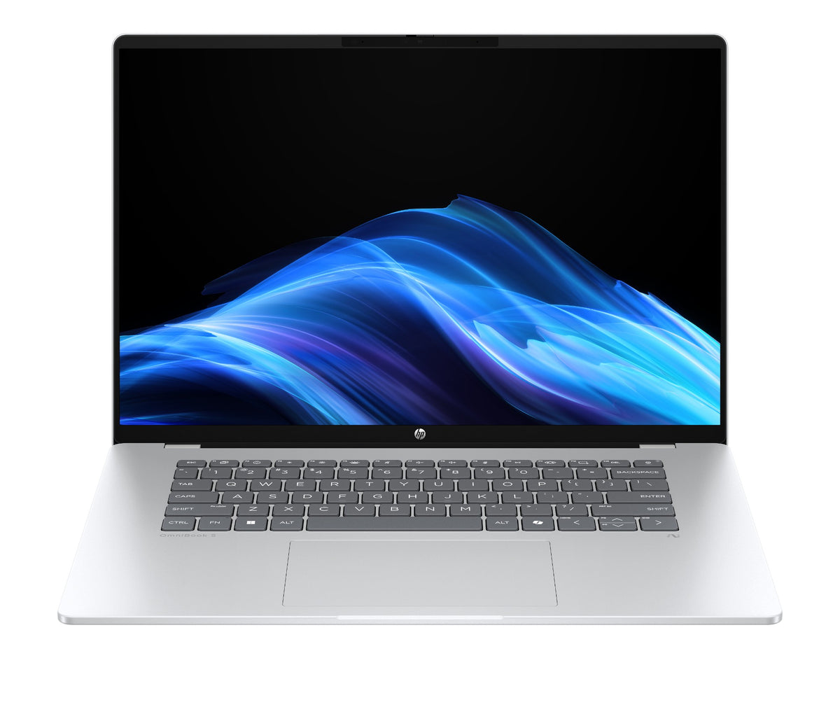 HP OmniBook 5 Laptop Next Gen AI 16-bf0003nax Copilot+ PC Snapdragon X1P-42-100 40.6 cm (16") 2K 32 GB LPDDR5x-SDRAM 1 TB SSD Wi-Fi 6E (802.11ax) Windows 11 Home Silver