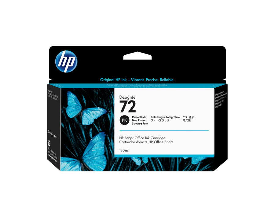 HP C9370A/72 Ink cartridge foto black 130ml for HP DesignJet T 1100/1200/1300/620