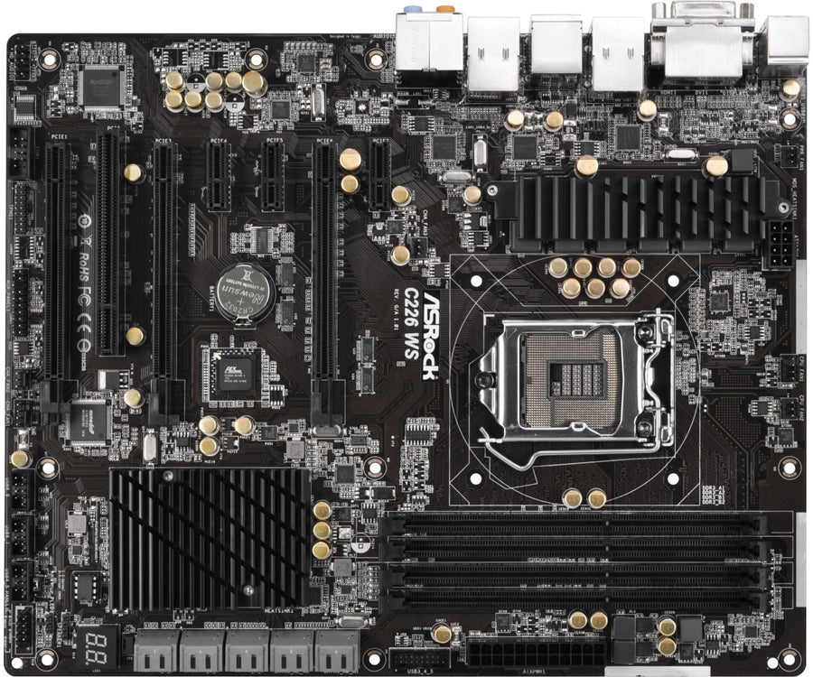 Asrock C226 WS Intel® C226 LGA 1150 (Socket H3) ATX