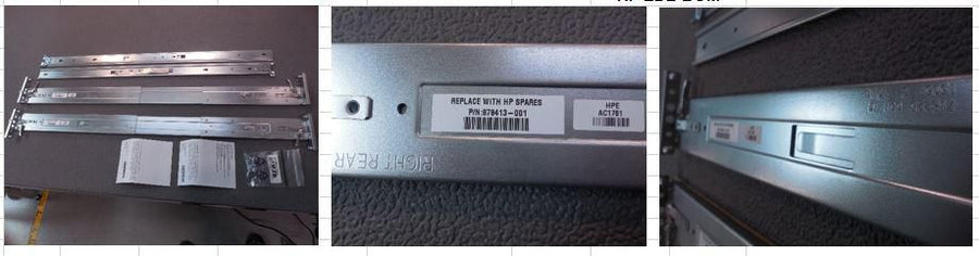 HPE 878413-001 mounting kit Grey