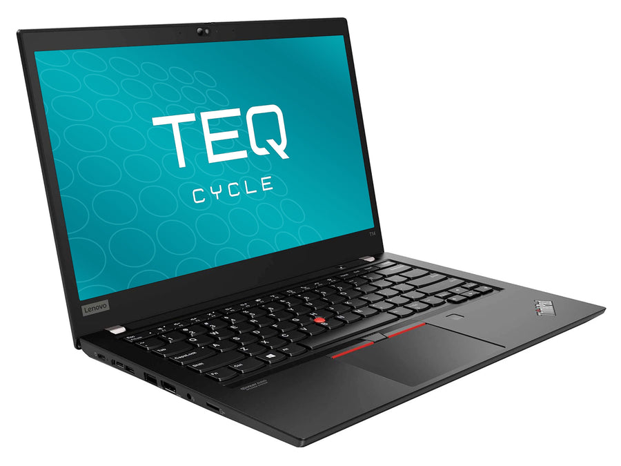 Teqcycle Lenovo Thinkpad T14 G1 Intel� CoreT i5 i5-10310U Laptop 35.6 cm (14") Full HD 16 GB DDR4-SDRAM 256 GB SSD Wi-Fi 6 (802.11ax) Windows 11 Pro UK English Black