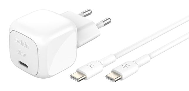 Belkin WCA008kq1MWH-B6 Laptop, Smartphone, Tablet White AC Fast charging Indoor
