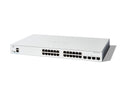 Cisco Catalyst 1200-24T-4G Smart Switch, 24 Port GE, 4x1GE SFP, Limited Lifetime Protection (C1200-24T-4G)