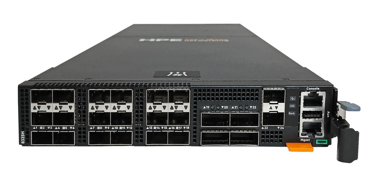 HPE Aruba Networking CX 8325H 18p SFP28 25G 4p QSFP28 100G Front-to-Back 4xFan 2xPSU TAA Switch