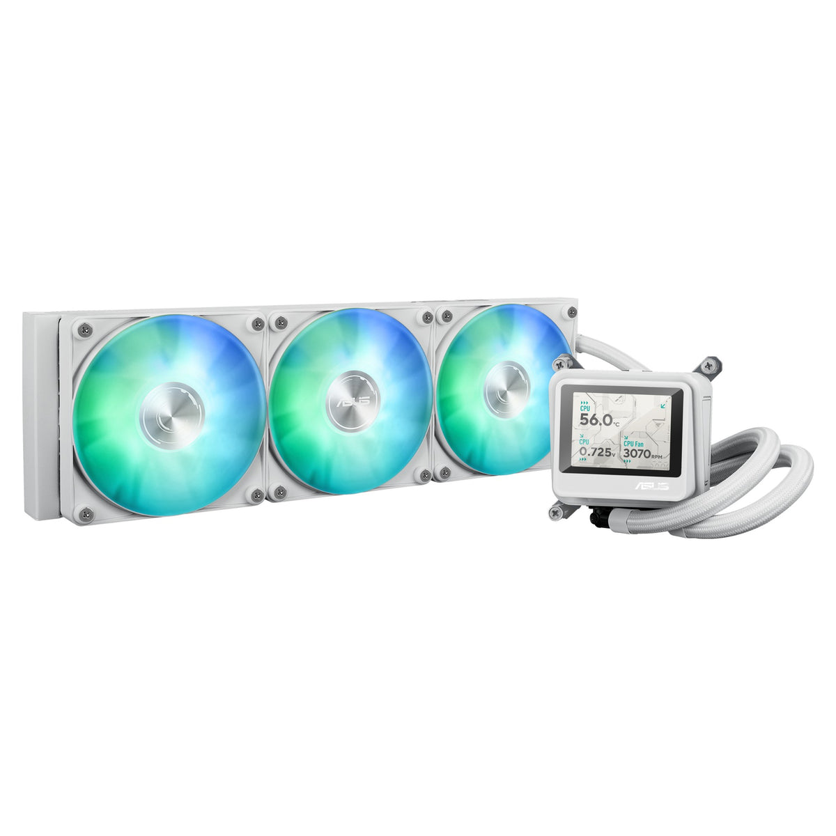 ASUS MAX Gaming LC 360 ARGB LCD White Edition Processor All-in-one liquid cooler 12 cm