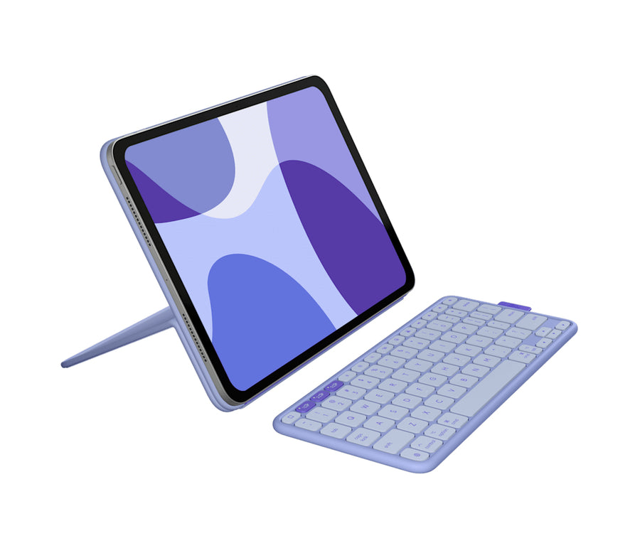 Logitech Flip Folio AZERTY French Bluetooth Lilac