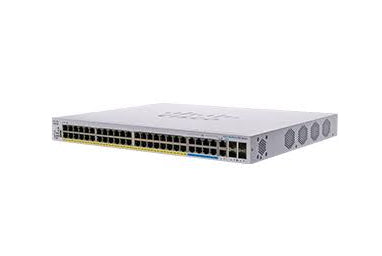 Cisco CBS350 Managed L3 Gigabit Ethernet (10/100/1000) Power over Ethernet (PoE) 1U Black, Grey