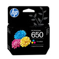HP CZ102AE/650 Printhead cartridge color, 200 pages ISO/IEC 24711 for HP DeskJet 2515/e