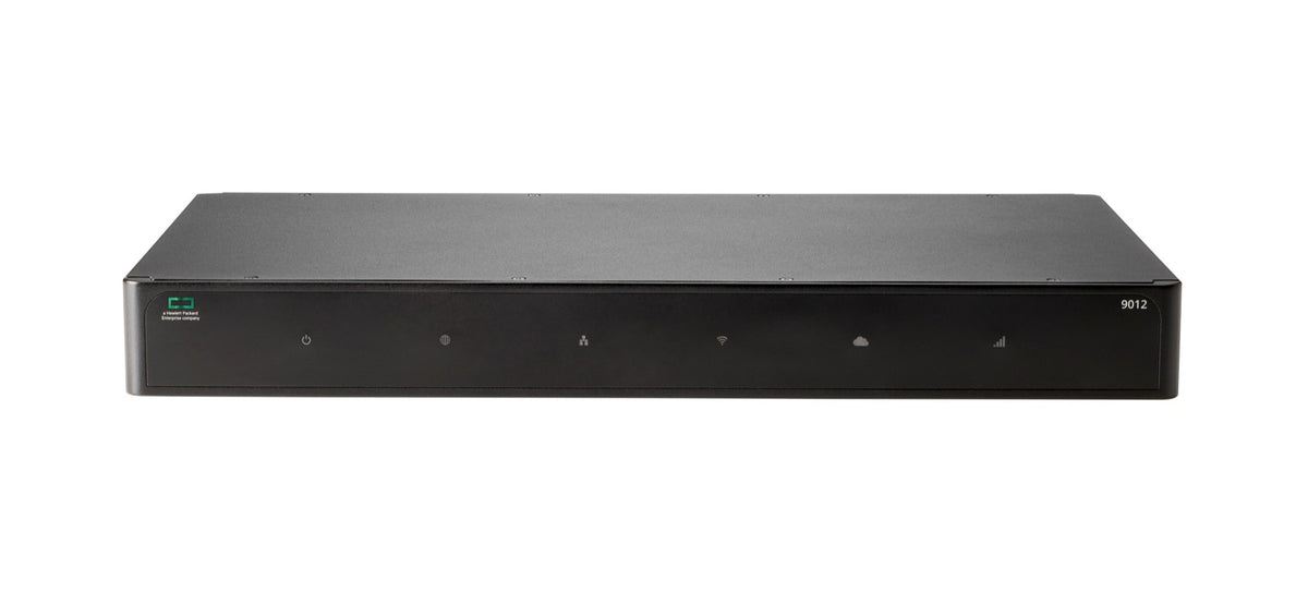 HPE Aruba Networking 9012 (EG) TAA 12xGbE 6xPoE+ Branch 2K Clients - 32 APs Gateway