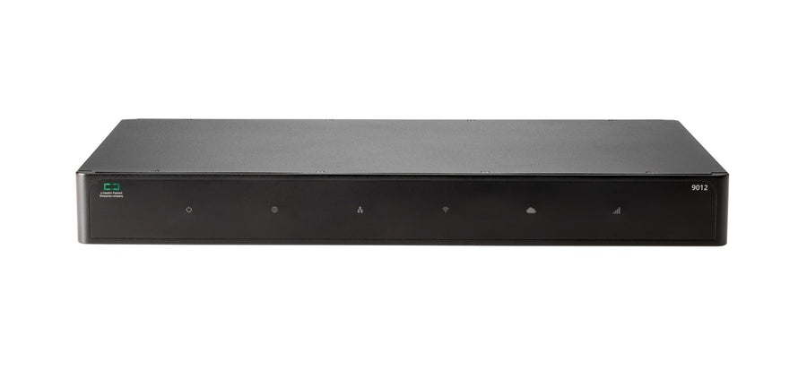 HPE Aruba Networking 9012 (RW) TAA 12xGbE 6xPoE+ Branch 2K Clients - 32 APs Gateway