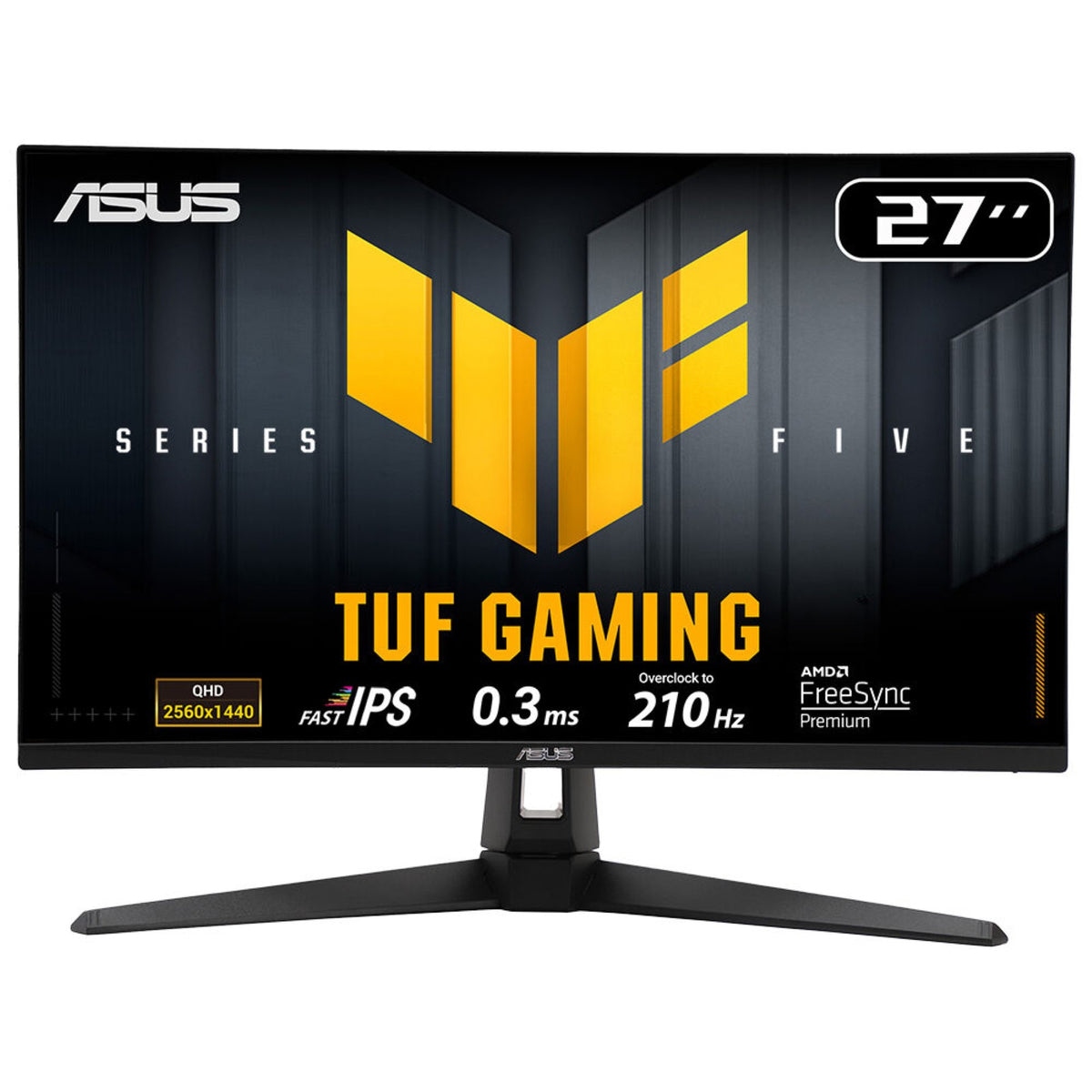 ASUS TUF Gaming VG27AQ5A computer monitor 68.6 cm (27") 2560 x 1440 pixels Quad HD LCD Black