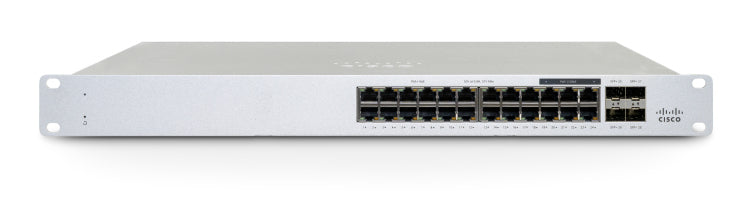 Cisco Meraki MS130-24-HW network switch Managed L2 Gigabit Ethernet (10/100/1000) 1U White