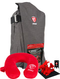 MSI Dragon Fever Summer GS Series 43.2 cm (17") Backpack case Grey, Red