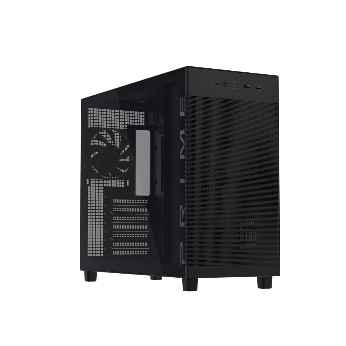 ASUS PRIME AP303 TG Black Midi Tower