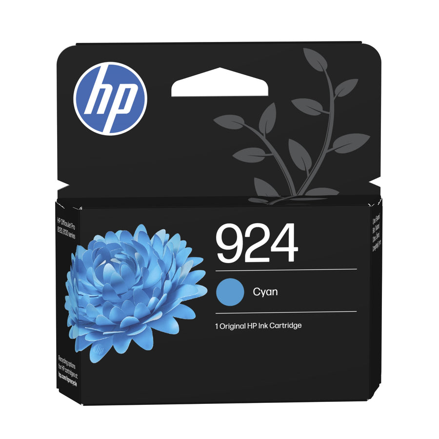 HP 4K0U3NE/924 Ink cartridge cyan, 400 pages ISO/IEC 19752 6ml for HP OJ Pro 8120/e