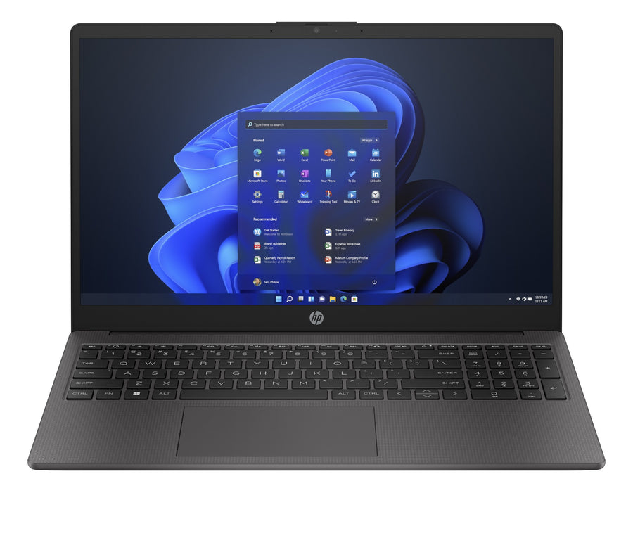 HP 250 G10 Intel® Core™ i7 i7-1355U Laptop 39.6 cm (15.6") Full HD 16 GB DDR4-SDRAM 512 GB SSD Wi-Fi 6 (802.11ax) Windows 11 Black, Grey