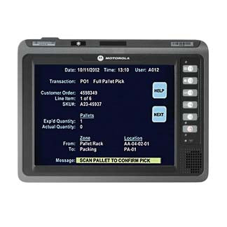 Motorola VC70N0 handheld mobile computer 26.4 cm (10.4") 1024 x 768 pixels Touchscreen 4.3 kg Black