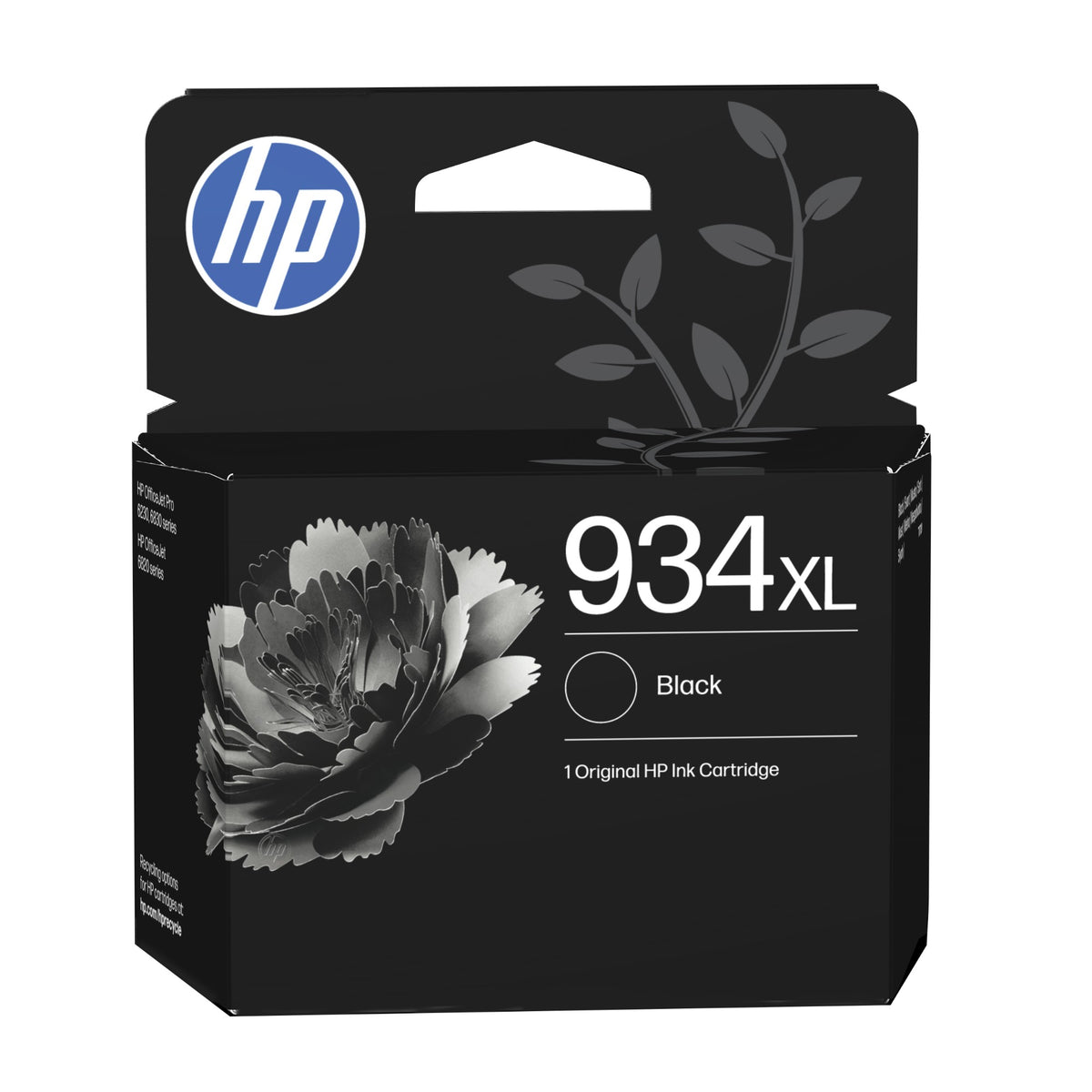 HP C2P23AE/934XL Ink cartridge black high-capacity, 1K pages ISO/IEC 24711 25.5ml for HP OfficeJet Pro 6230