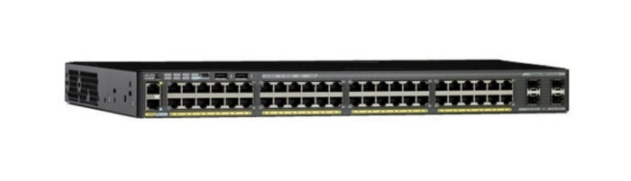 Cisco Catalyst WS-C2960X-48FPS-L Managed L2/L3 Gigabit Ethernet (10/100/1000) Power over Ethernet (PoE) Black