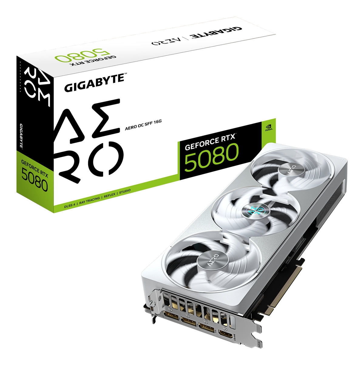 GIGABYTE GeForce RTX 5080 AERO OC SFF 16G Graphics Card