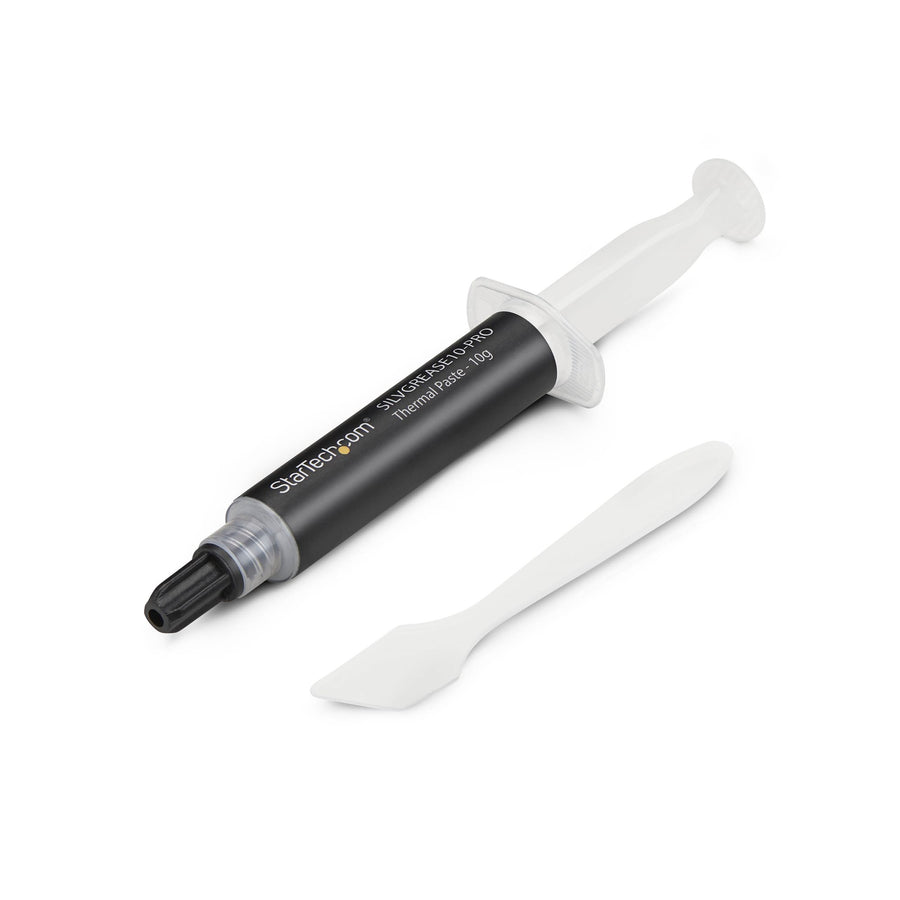 StarTech.com High-Performance Silicone Thermal Paste, 14.5W/m•K Conductivity, Grease Compound for CPUs, GPUs, and ICs, Improves Heat Dissipation in Computers