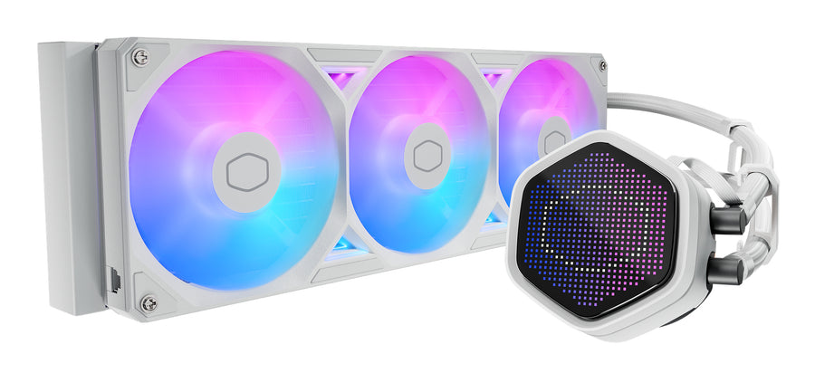 Cooler Master MasterLiquid Atmos II 360 Pixel LED White Processor Liquid cooling kit 12 cm 1 pc(s)