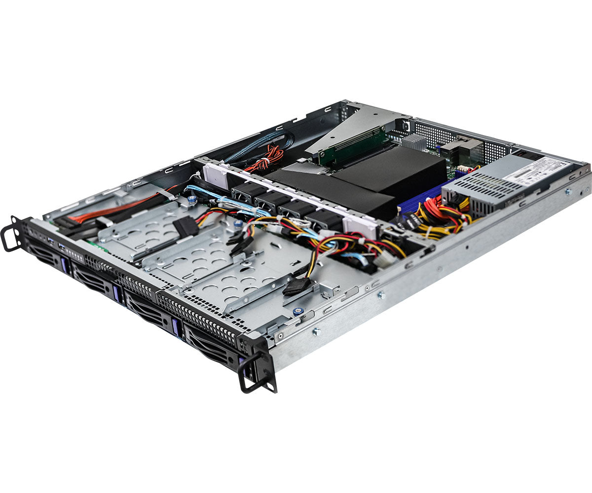 Asrock 1U4LW-ICX/2T server barebone Intel C621A LGA 4189 Rack (1U)
