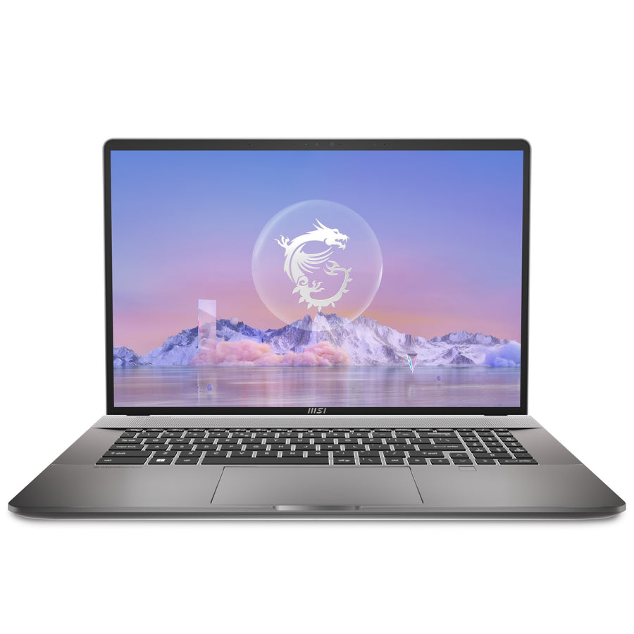 MSI Creator Z17 HX STUDIO A13VFT-213UK Intel® Core™ i7 i7-13850HX Laptop 43.2 cm (17") Touchscreen Quad HD+ 64 GB DDR5-SDRAM 2 TB SSD NVIDIA GeForce RTX 4060 Wi-Fi 6E (802.11ax) Windows 11 Pro Grey