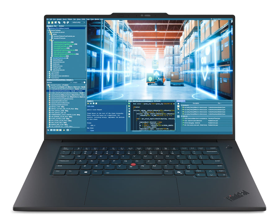 Lenovo ThinkPad T1g Gen 8 Intel Core Ultra 7 255H Laptop 40.6 cm (16") WUXGA 32 GB LPDDR5x-SDRAM 1 TB SSD NVIDIA GeForce RTX 5060 Wi-Fi 7 (802.11be) Windows 11 Pro German Black