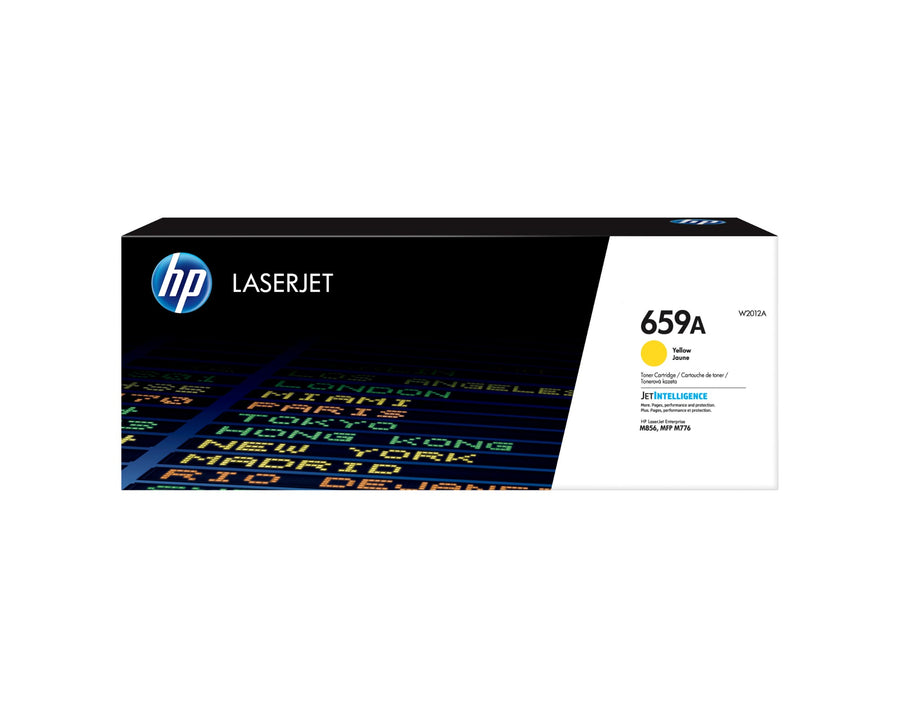 HP W2012A/659A Toner-kit yellow, 13K pages ISO/IEC 19752 for HP M 776/856