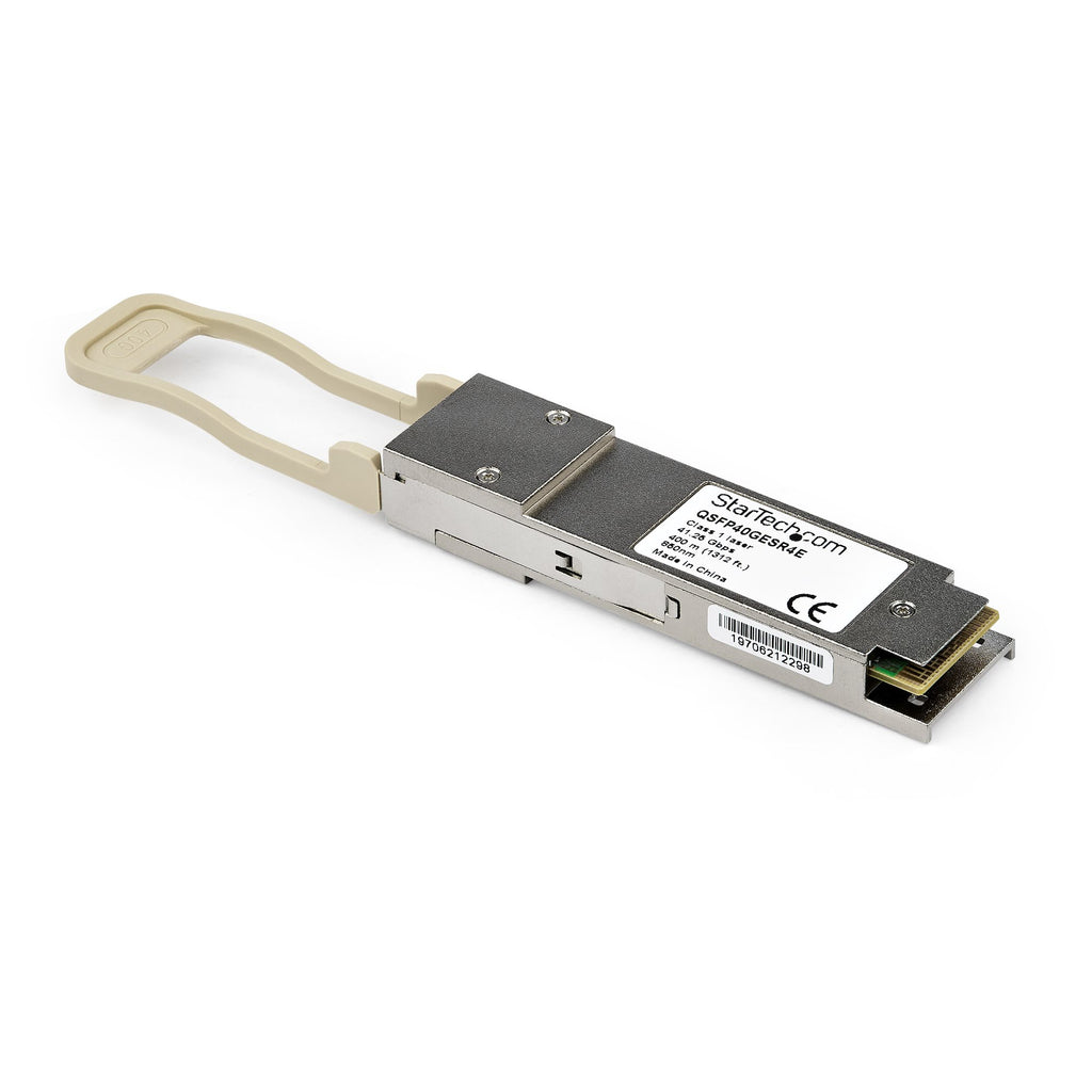 StarTech.com HPE JG325A Compatible QSFP+ Module - 40GBASE-SR4 - 40GbE Multi Mode Fiber Optic Transceiver - 40GE Gigabit Ethernet QSFP+ - MPO 150m - 850nm - DDM HPE 5900AF, 11908, FlexFabric