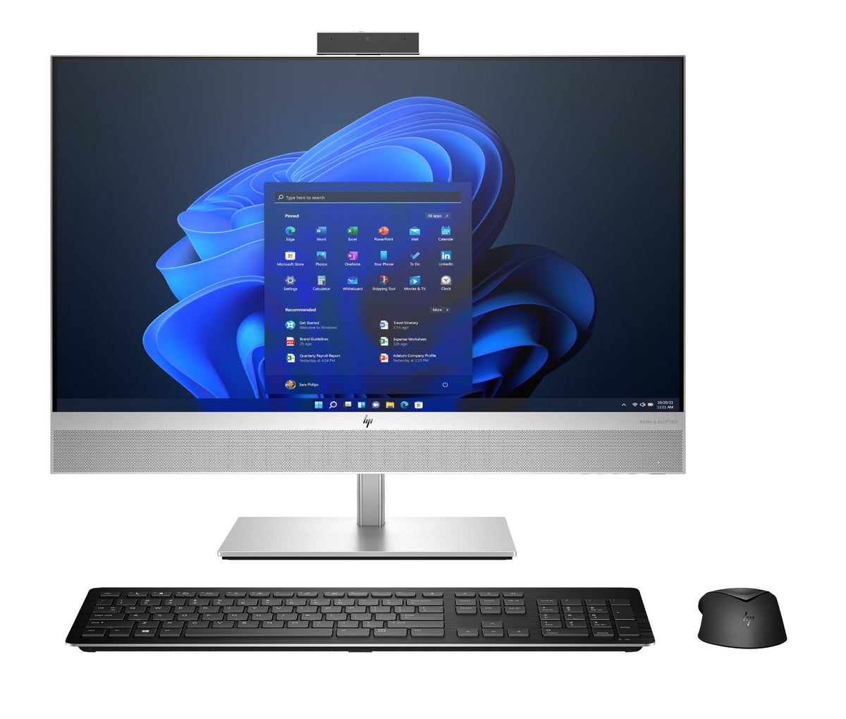 HP EliteOne 870 G9 All-in-One Touchscreen PC Intel� CoreT i7 68.6 cm (27") 2560 x 1440 pixels All-in-One PC 16 GB DDR5-SDRAM 1 TB SSD Windows 11 Pro Wi-Fi 7 (802.11be) Silver