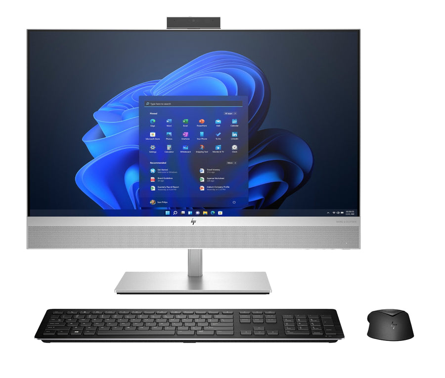 HP EliteOne 870 G9 Intel� CoreT i9 i9-14900 68.6 cm (27") 2560 x 1440 pixels Touchscreen All-in-One PC 64 GB DDR5-SDRAM 1 TB SSD Windows 11 Pro Wi-Fi 7 (802.11be) Silver