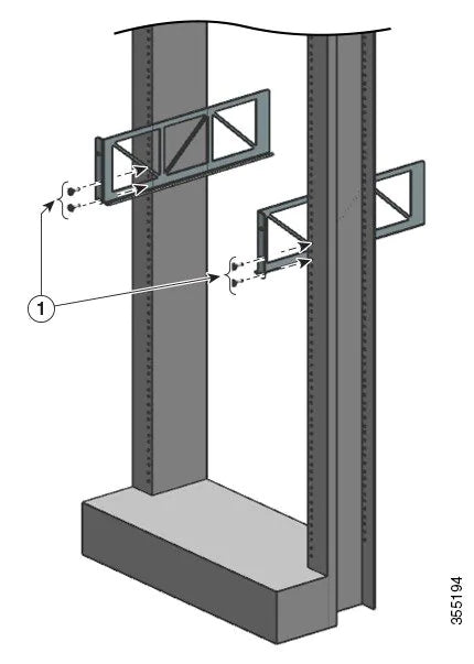 Cisco C9407-SHELF-KIT= mounting kit